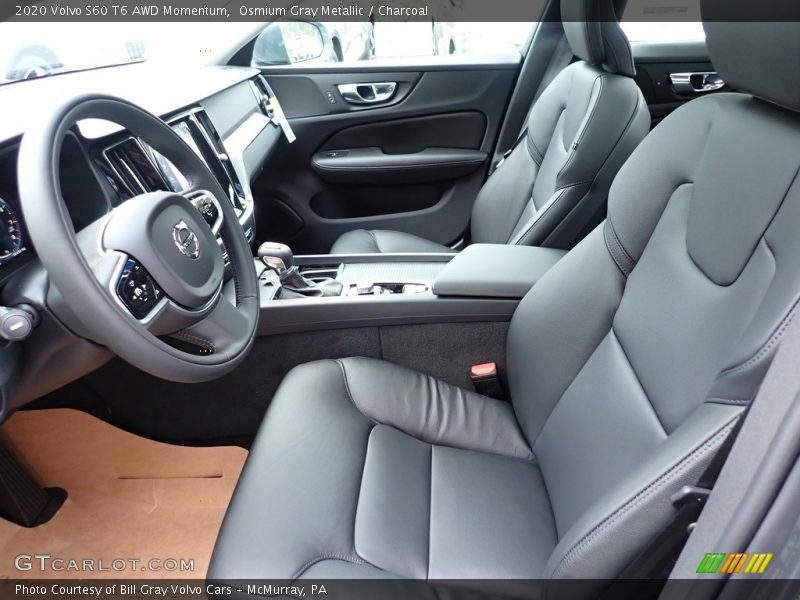 Front Seat of 2020 S60 T6 AWD Momentum