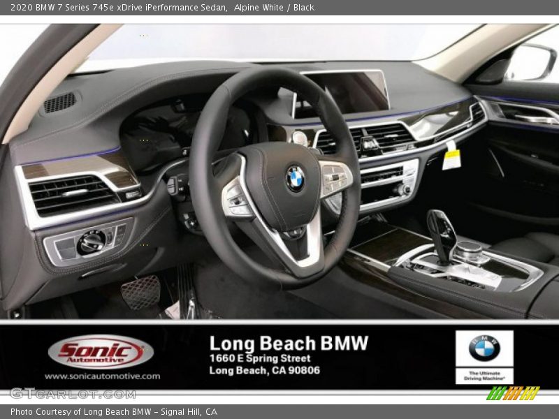 Alpine White / Black 2020 BMW 7 Series 745e xDrive iPerformance Sedan