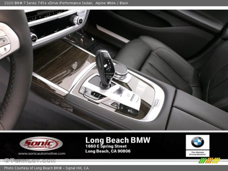 Alpine White / Black 2020 BMW 7 Series 745e xDrive iPerformance Sedan