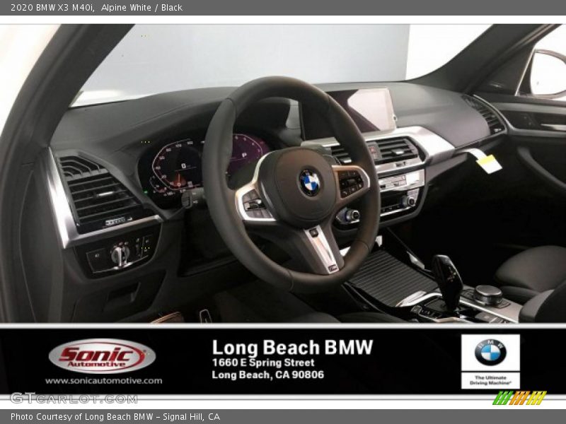 Alpine White / Black 2020 BMW X3 M40i