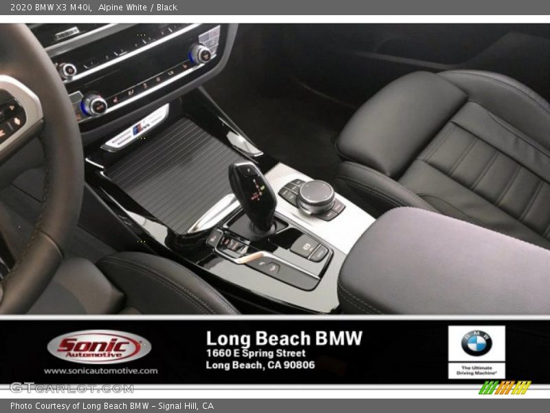 Alpine White / Black 2020 BMW X3 M40i