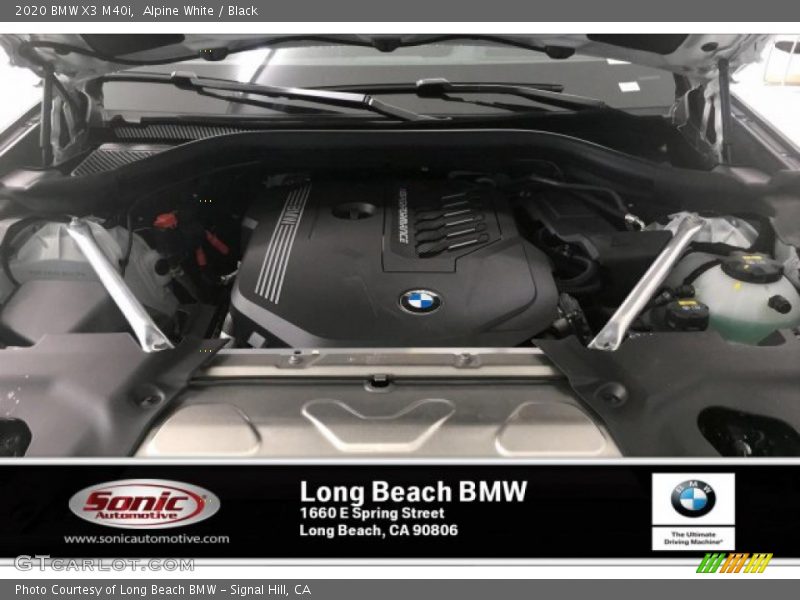 Alpine White / Black 2020 BMW X3 M40i