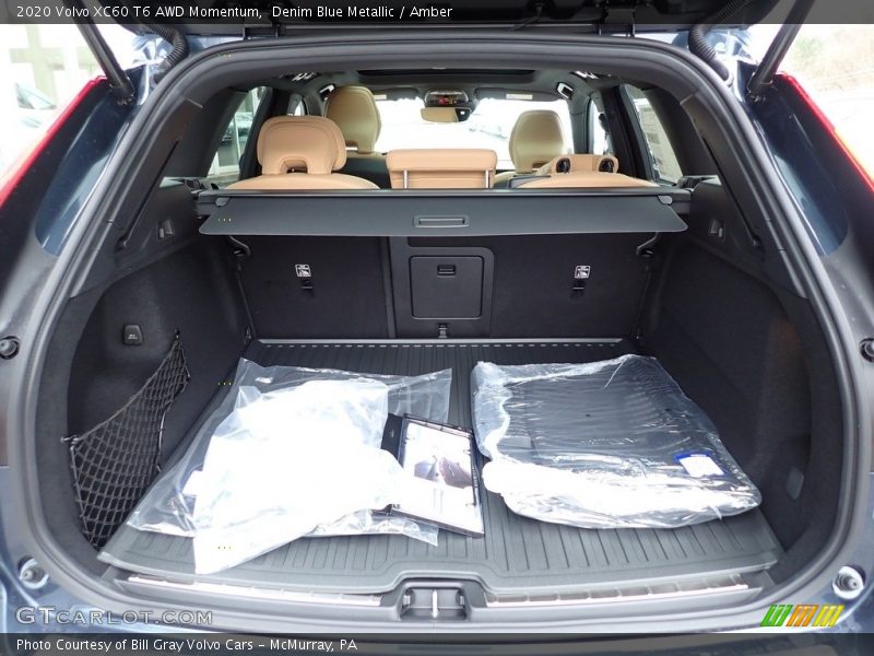 Denim Blue Metallic / Amber 2020 Volvo XC60 T6 AWD Momentum
