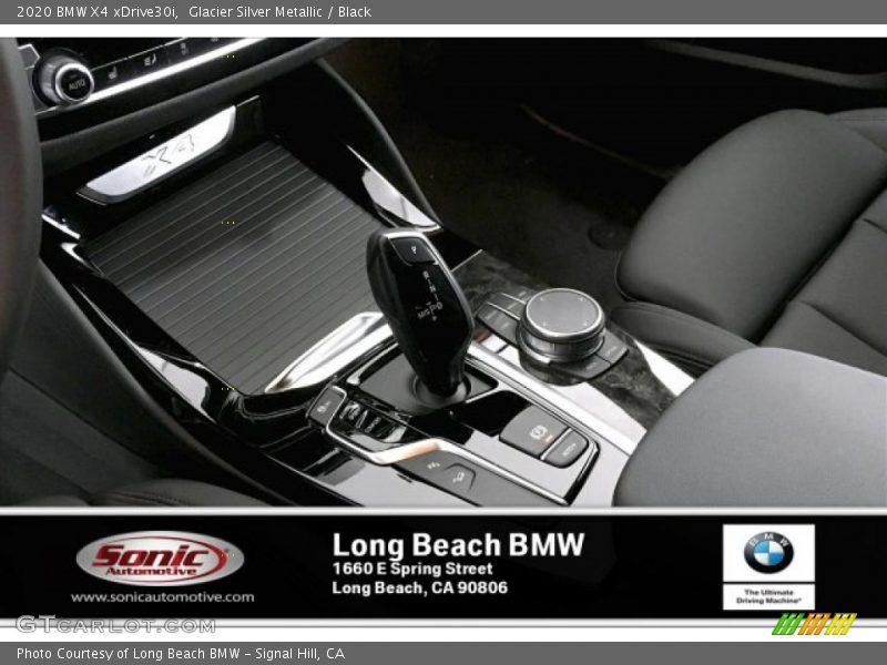Glacier Silver Metallic / Black 2020 BMW X4 xDrive30i