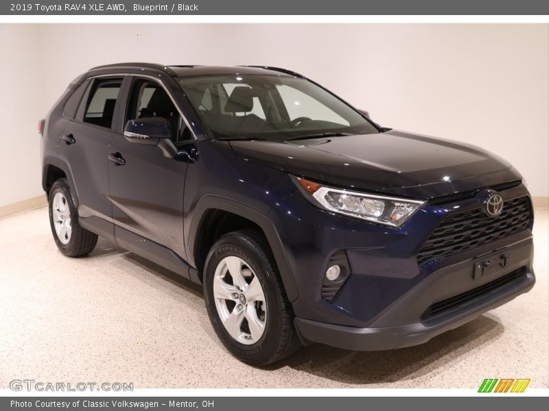 Blueprint / Black 2019 Toyota RAV4 XLE AWD