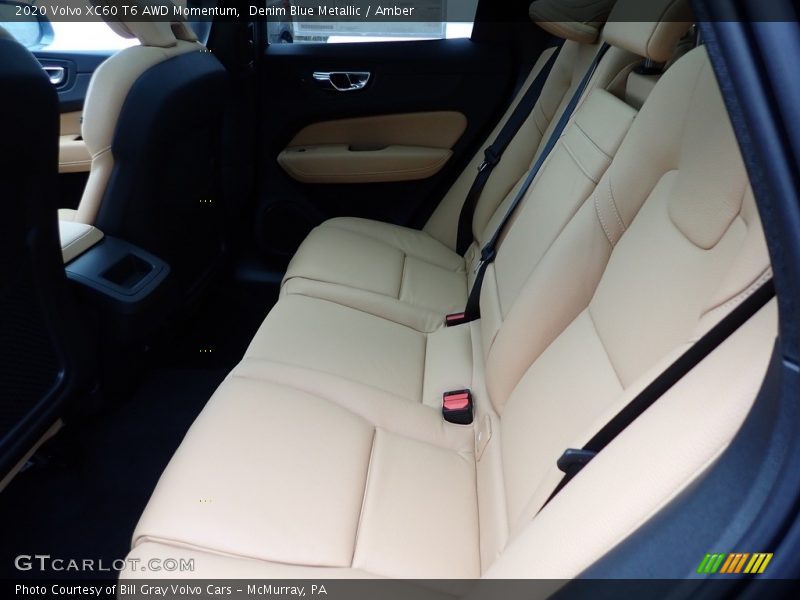 Denim Blue Metallic / Amber 2020 Volvo XC60 T6 AWD Momentum