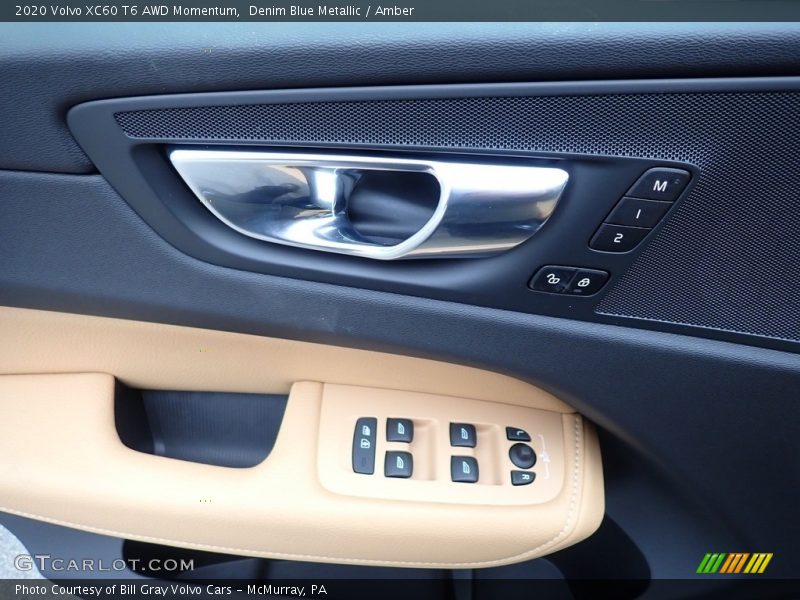 Denim Blue Metallic / Amber 2020 Volvo XC60 T6 AWD Momentum