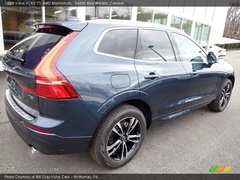 Denim Blue Metallic / Amber 2020 Volvo XC60 T5 AWD Momentum