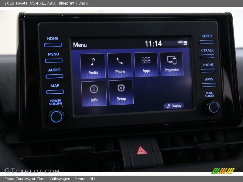 Blueprint / Black 2019 Toyota RAV4 XLE AWD