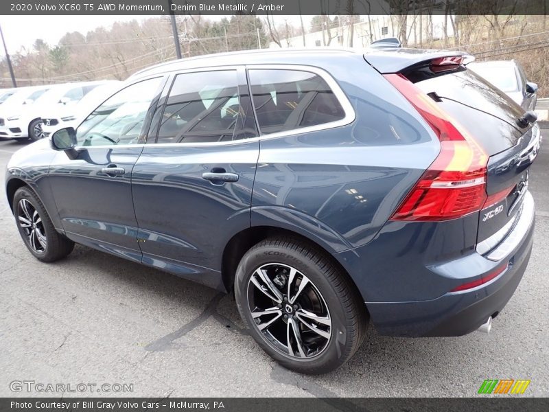 Denim Blue Metallic / Amber 2020 Volvo XC60 T5 AWD Momentum