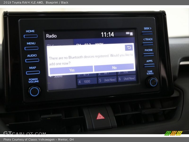 Blueprint / Black 2019 Toyota RAV4 XLE AWD