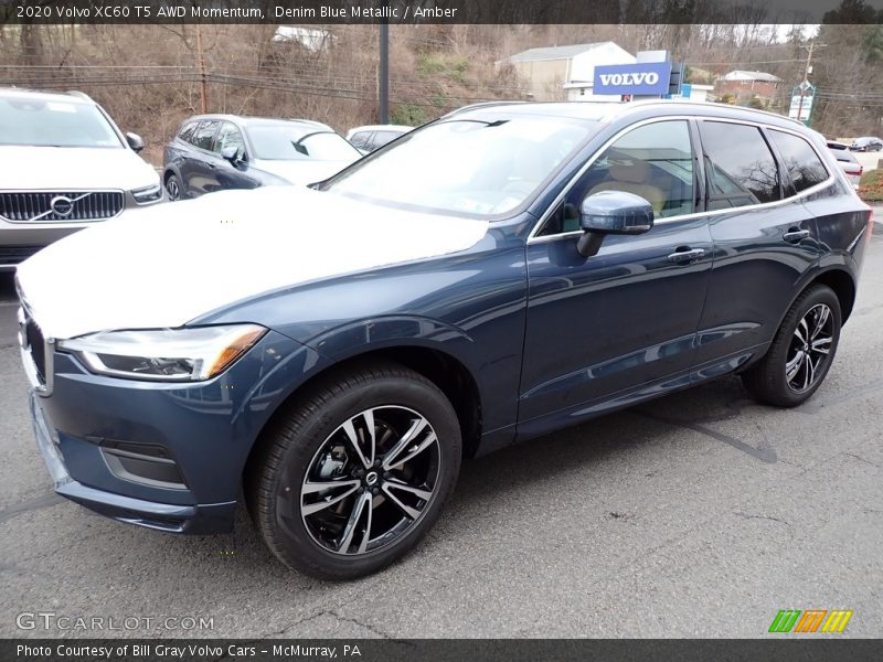 Denim Blue Metallic / Amber 2020 Volvo XC60 T5 AWD Momentum