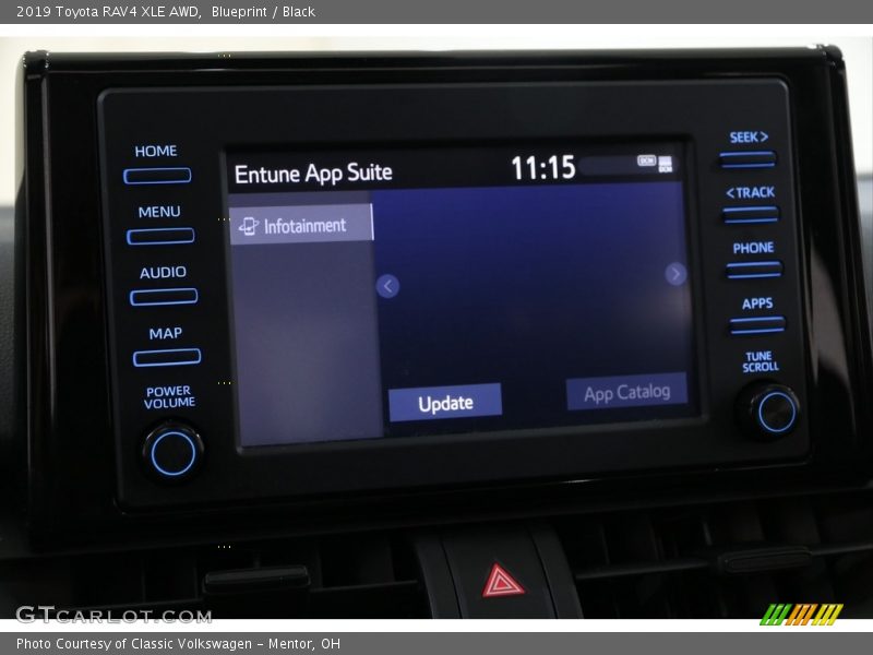 Blueprint / Black 2019 Toyota RAV4 XLE AWD