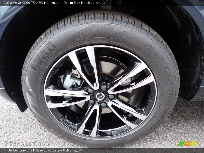 Denim Blue Metallic / Amber 2020 Volvo XC60 T5 AWD Momentum