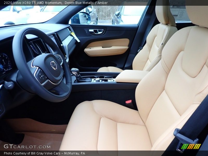 Denim Blue Metallic / Amber 2020 Volvo XC60 T5 AWD Momentum