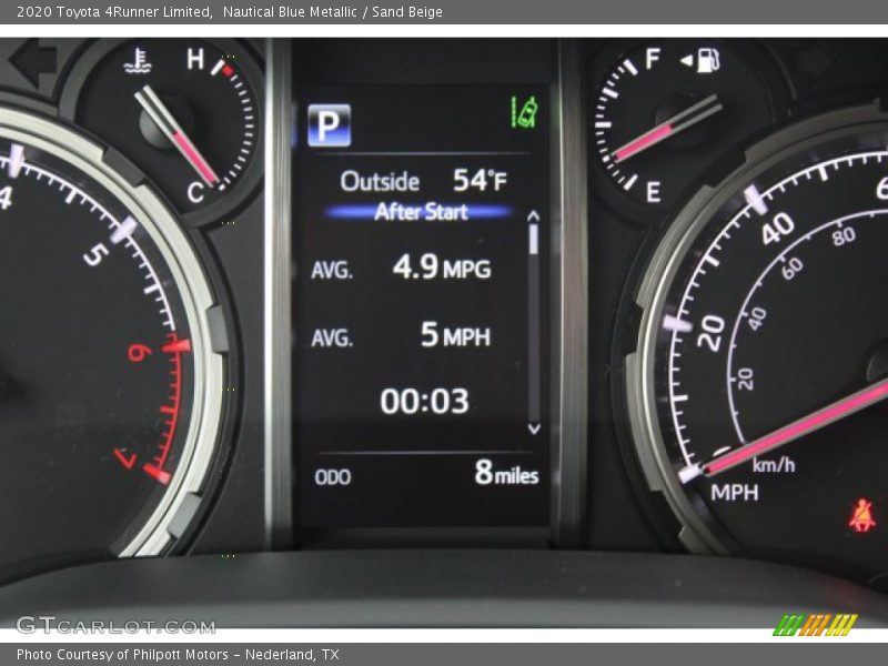 Nautical Blue Metallic / Sand Beige 2020 Toyota 4Runner Limited