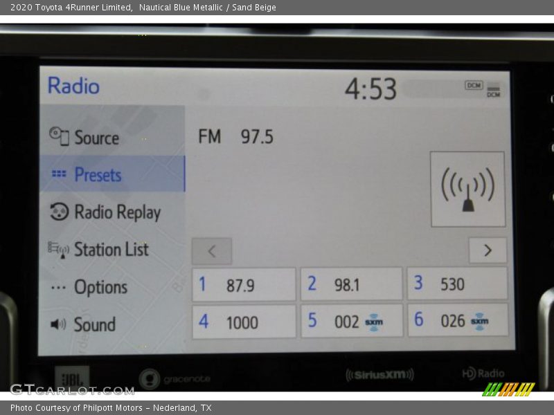 Nautical Blue Metallic / Sand Beige 2020 Toyota 4Runner Limited