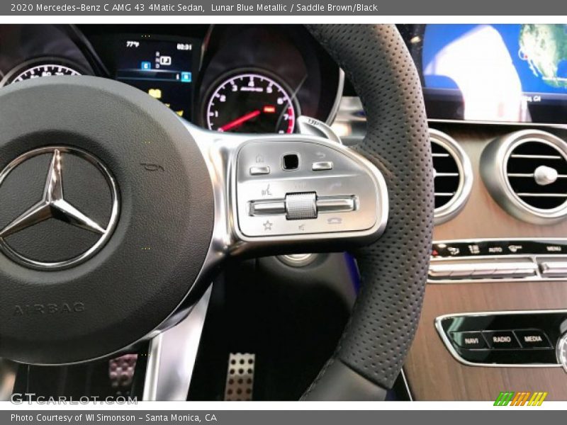  2020 C AMG 43 4Matic Sedan Steering Wheel