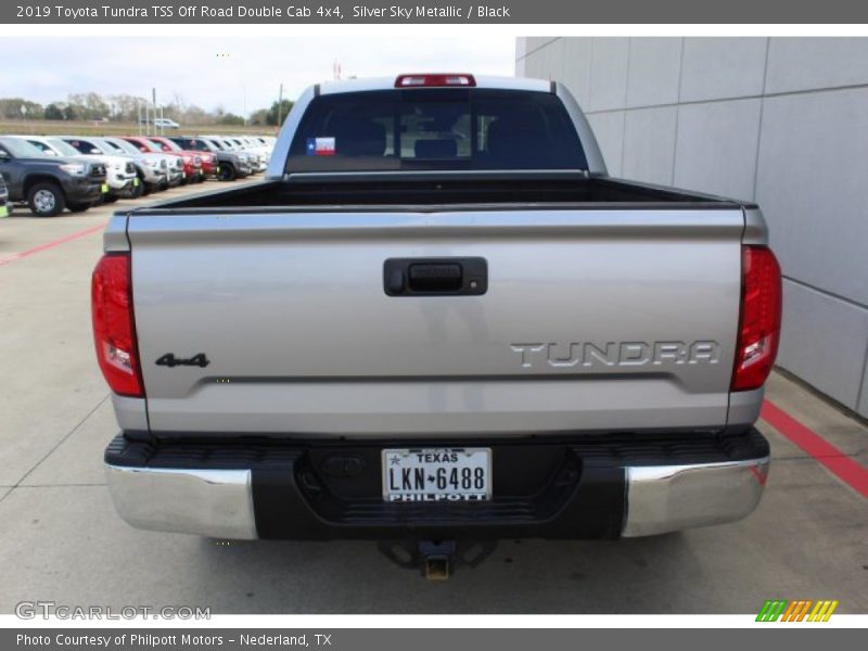 Silver Sky Metallic / Black 2019 Toyota Tundra TSS Off Road Double Cab 4x4