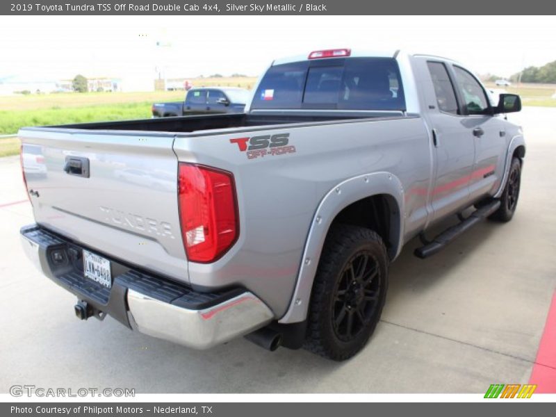 Silver Sky Metallic / Black 2019 Toyota Tundra TSS Off Road Double Cab 4x4