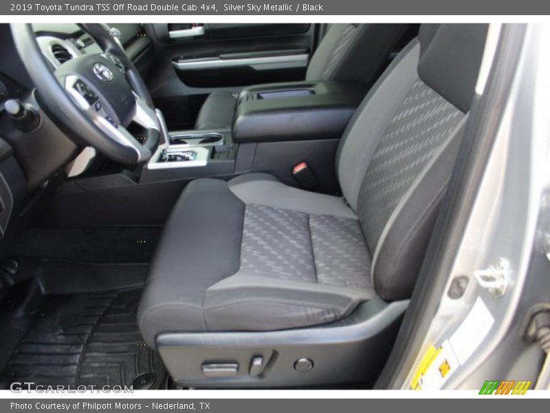 Silver Sky Metallic / Black 2019 Toyota Tundra TSS Off Road Double Cab 4x4