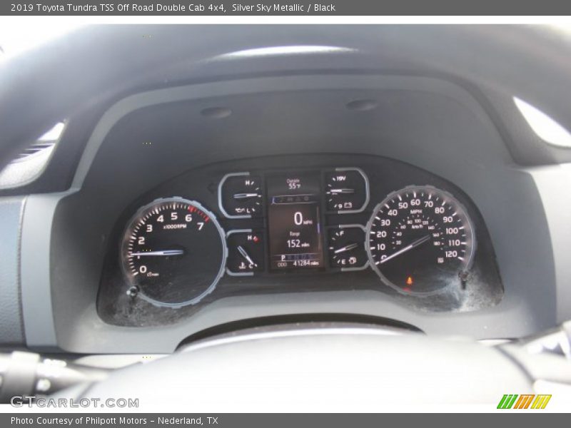 Silver Sky Metallic / Black 2019 Toyota Tundra TSS Off Road Double Cab 4x4