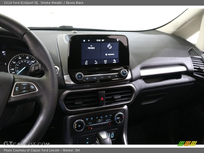 Smoke Metallic / Ebony Black 2019 Ford EcoSport SE