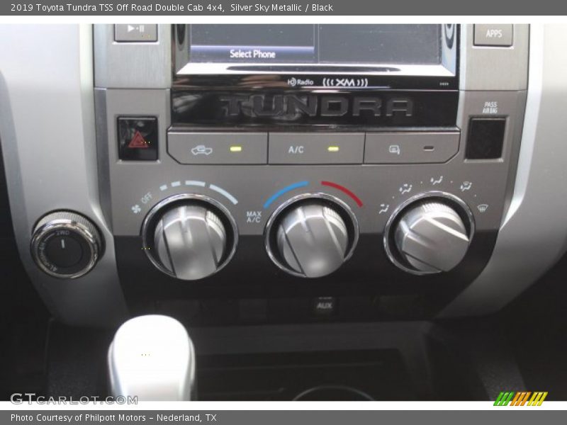 Silver Sky Metallic / Black 2019 Toyota Tundra TSS Off Road Double Cab 4x4