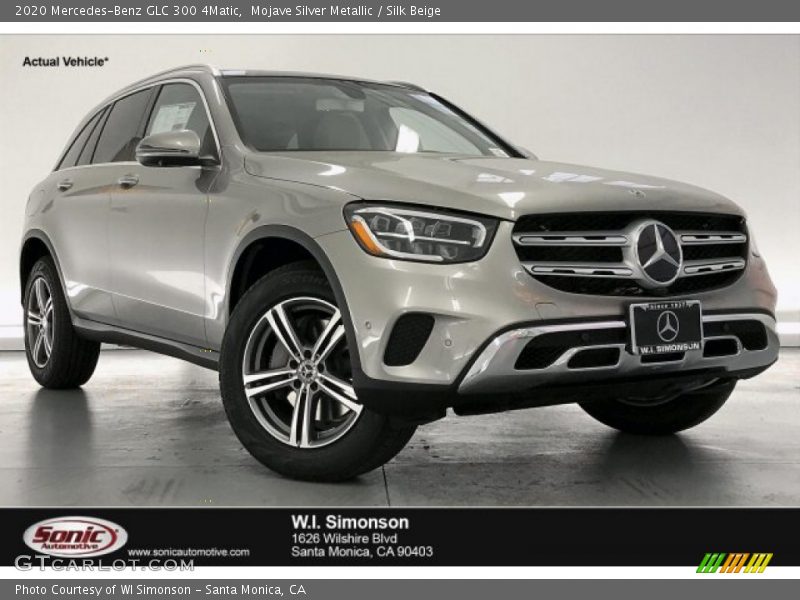 Mojave Silver Metallic / Silk Beige 2020 Mercedes-Benz GLC 300 4Matic