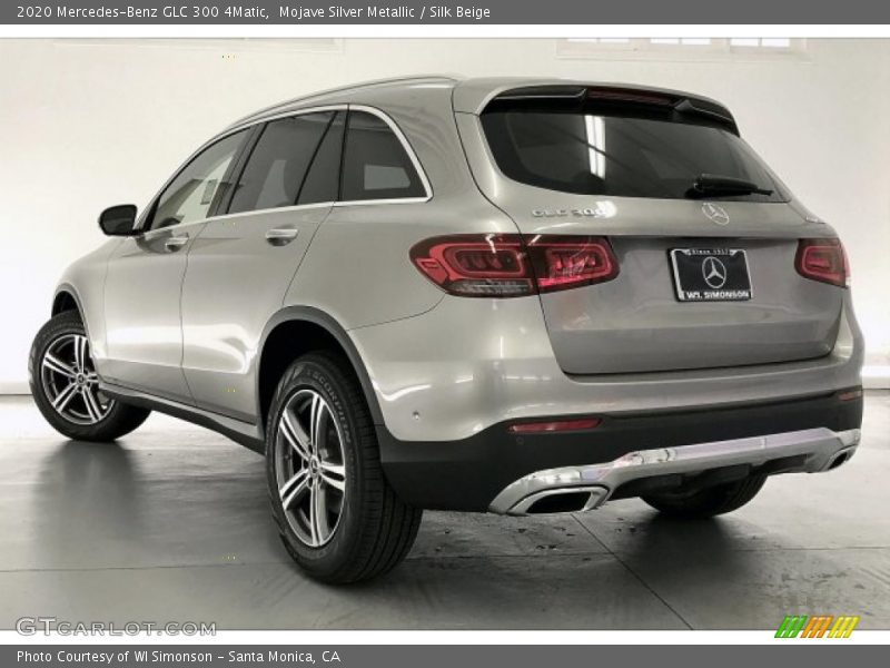 Mojave Silver Metallic / Silk Beige 2020 Mercedes-Benz GLC 300 4Matic