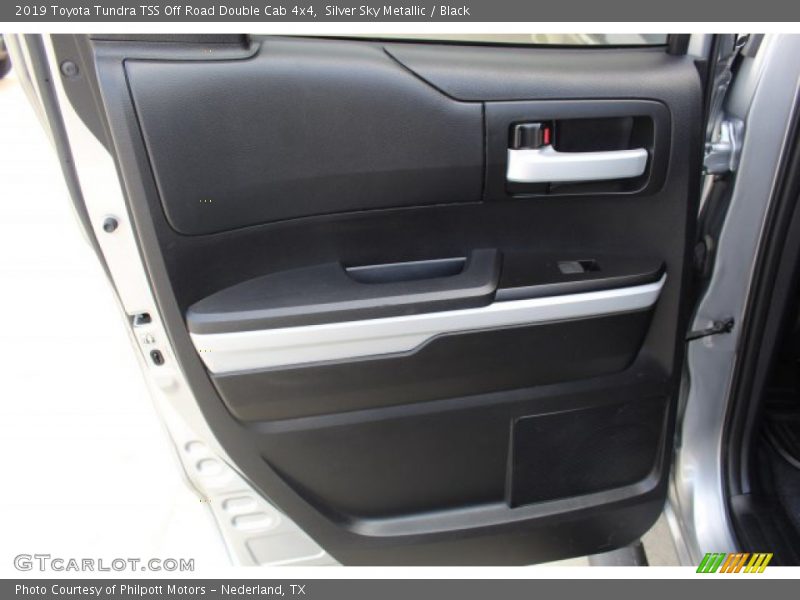 Silver Sky Metallic / Black 2019 Toyota Tundra TSS Off Road Double Cab 4x4