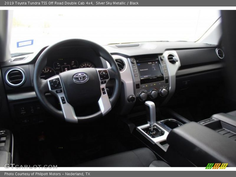 Silver Sky Metallic / Black 2019 Toyota Tundra TSS Off Road Double Cab 4x4