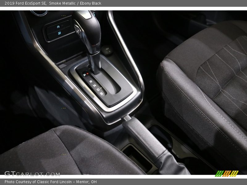Smoke Metallic / Ebony Black 2019 Ford EcoSport SE