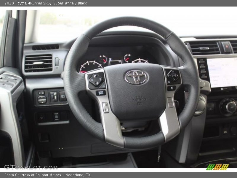Super White / Black 2020 Toyota 4Runner SR5
