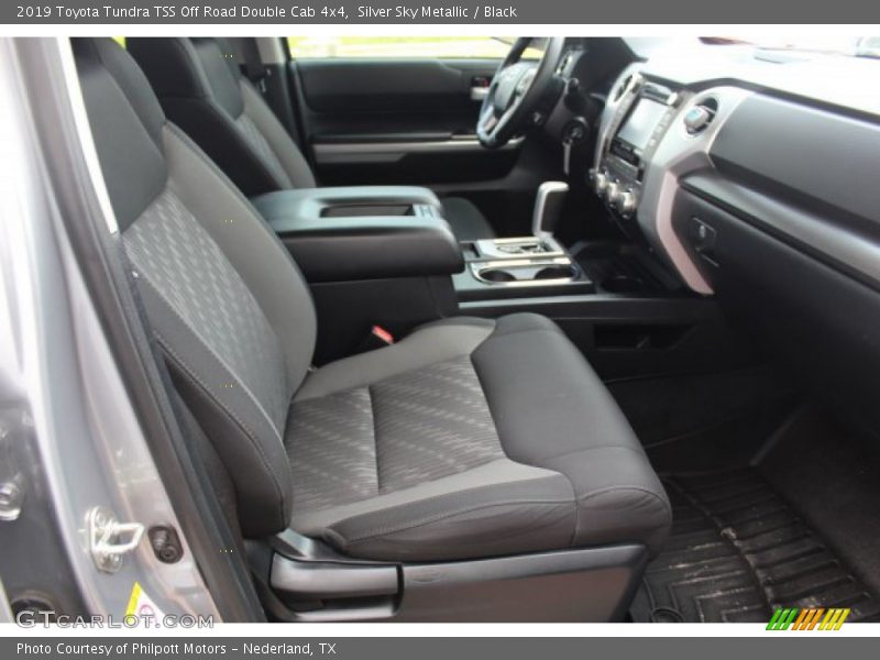 Silver Sky Metallic / Black 2019 Toyota Tundra TSS Off Road Double Cab 4x4