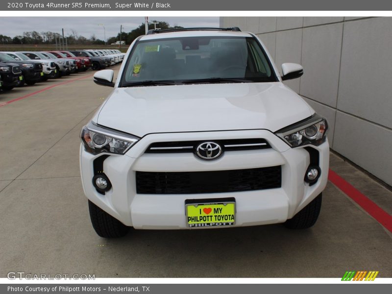 Super White / Black 2020 Toyota 4Runner SR5 Premium