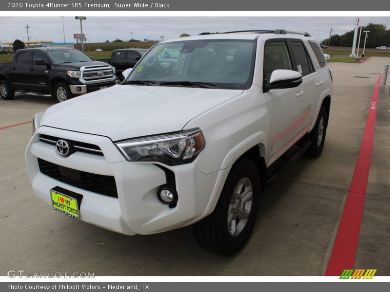 Super White / Black 2020 Toyota 4Runner SR5 Premium