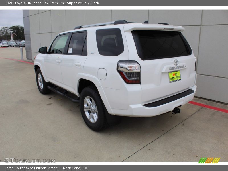 Super White / Black 2020 Toyota 4Runner SR5 Premium