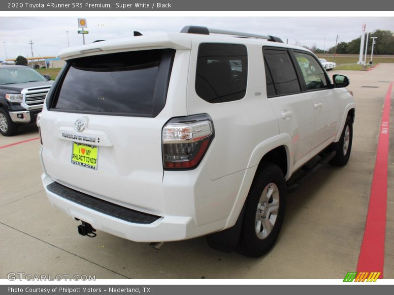 Super White / Black 2020 Toyota 4Runner SR5 Premium