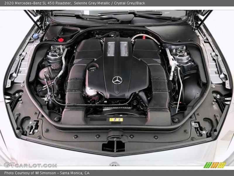  2020 SL 450 Roadster Engine - 3.0 Liter Turbocharged DOHC 24-Valve VVT V6