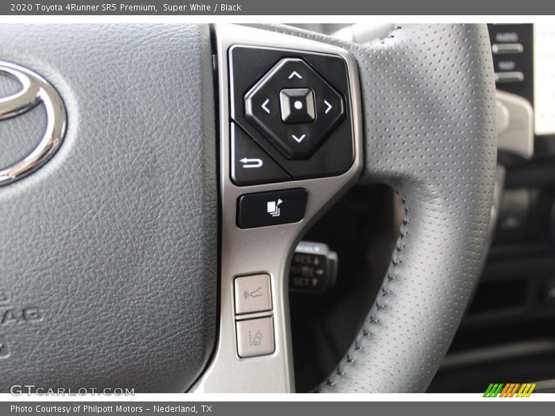 Super White / Black 2020 Toyota 4Runner SR5 Premium