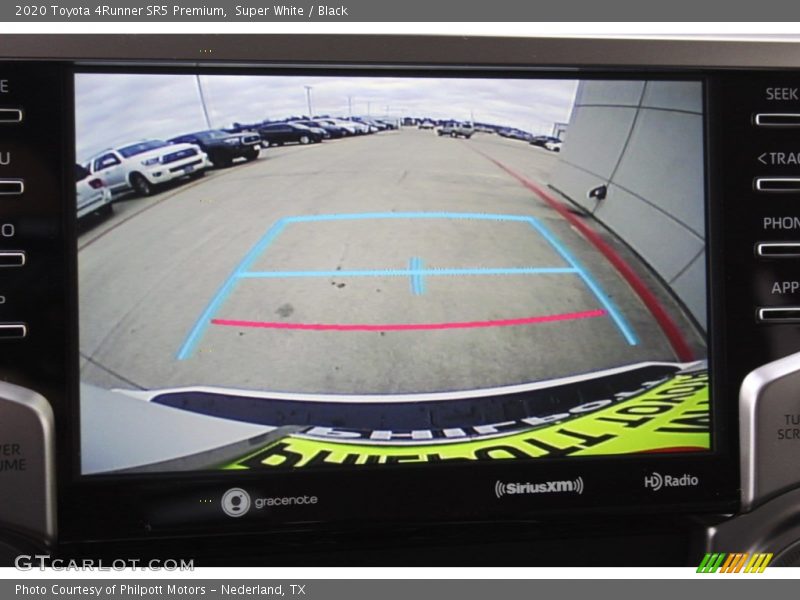 Super White / Black 2020 Toyota 4Runner SR5 Premium