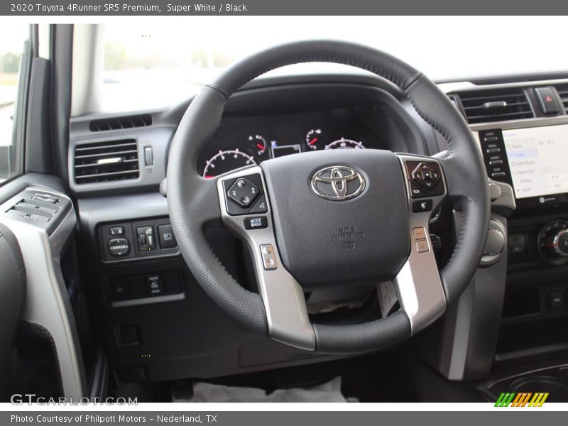 Super White / Black 2020 Toyota 4Runner SR5 Premium