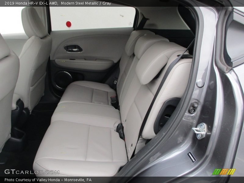 Modern Steel Metallic / Gray 2019 Honda HR-V EX-L AWD