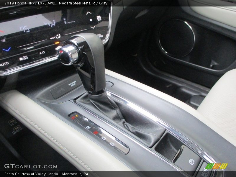 Modern Steel Metallic / Gray 2019 Honda HR-V EX-L AWD