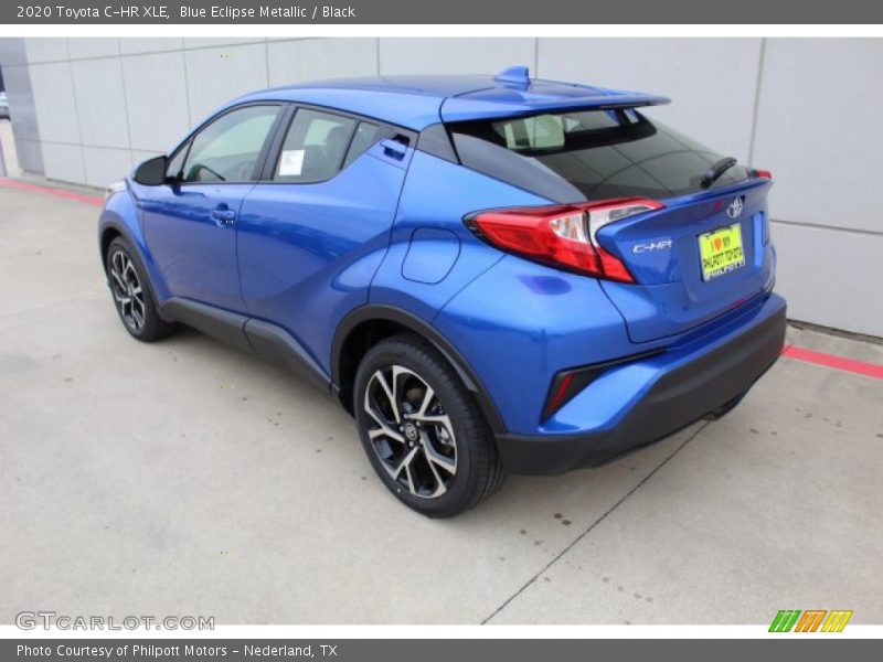 Blue Eclipse Metallic / Black 2020 Toyota C-HR XLE