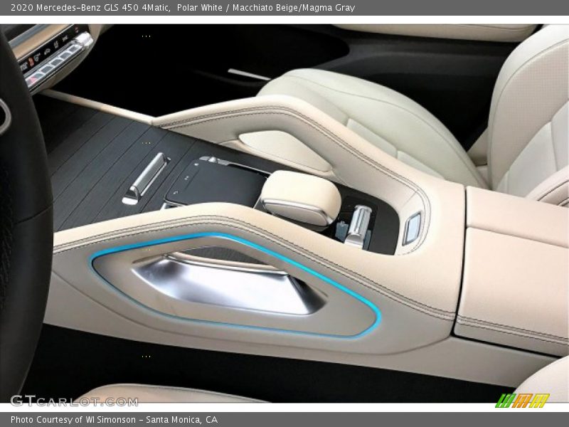 Polar White / Macchiato Beige/Magma Gray 2020 Mercedes-Benz GLS 450 4Matic