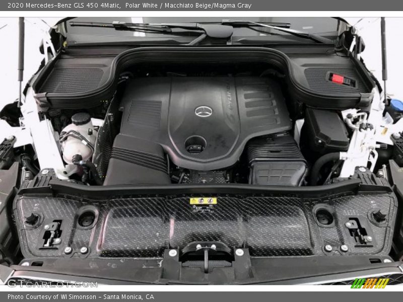 Polar White / Macchiato Beige/Magma Gray 2020 Mercedes-Benz GLS 450 4Matic