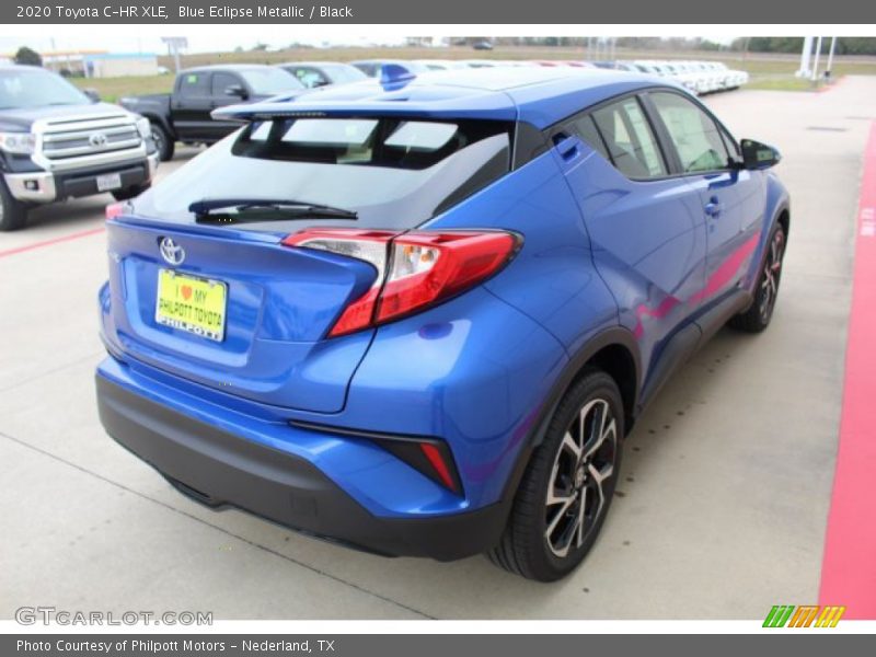 Blue Eclipse Metallic / Black 2020 Toyota C-HR XLE