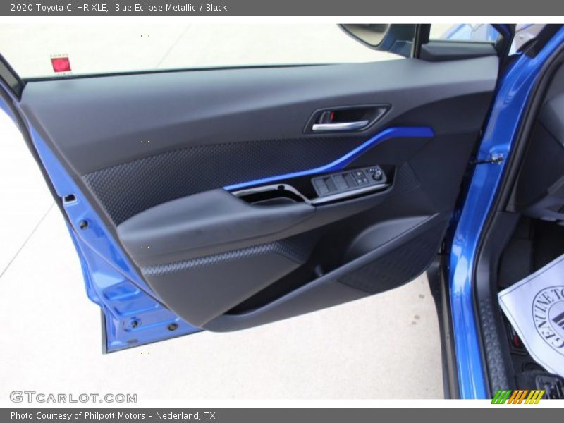 Blue Eclipse Metallic / Black 2020 Toyota C-HR XLE